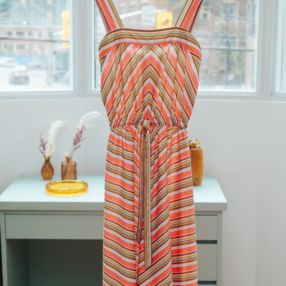 70's Sweet Vintage Sundress - Picture 1 of 2